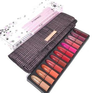 MAC Cosmetics Taste of Stardom Mini Lipstick Kit - M.A.C 13-Pc. Sparkle Bag Set
